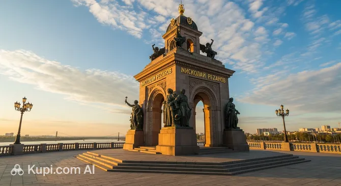 Monument to Nikolay Rezanov