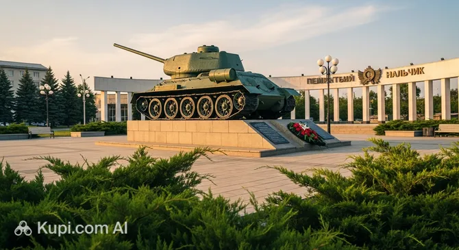 T-34 Tank Monument to the Defenders and Liberators of Nalchik
