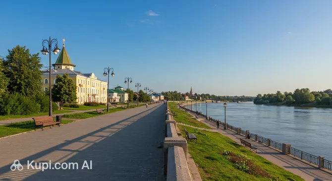 Oskol River Embankment