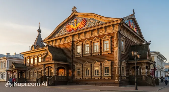 House with Firebirds