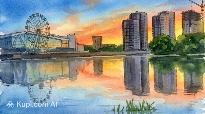 Beach on the Sviyaga River