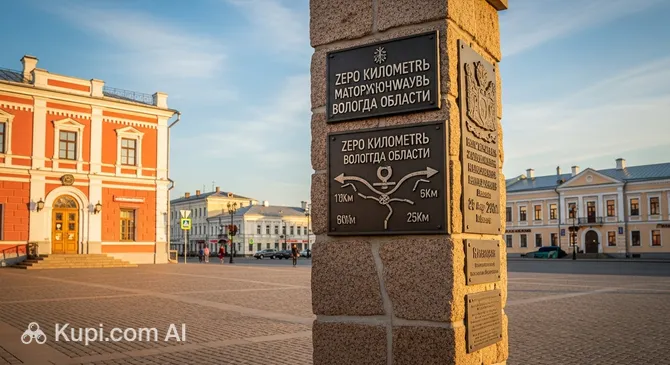 Zero Kilometre of Motorways of the Vologda Region