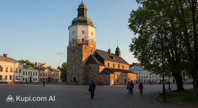 Vyborg Town Hall Tower