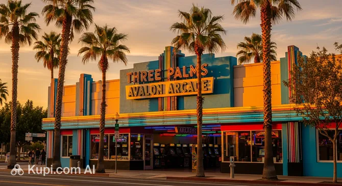 Three Palms Avalon Arcade