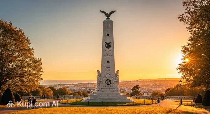 US Naval Monument in Brest
