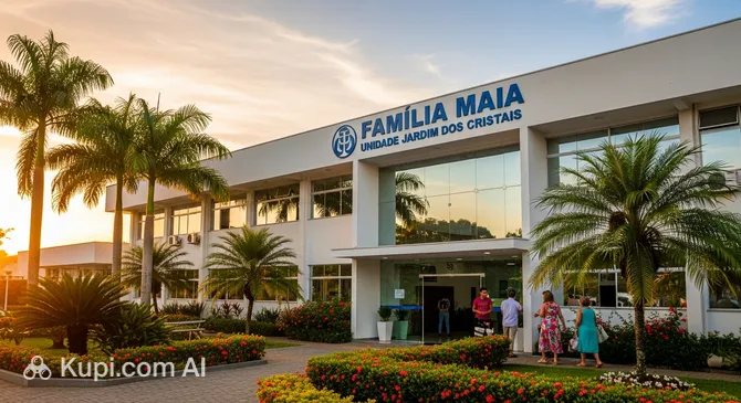 Família Maia – Jardim dos Cristais