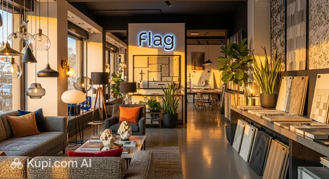 Flag Interior Design Bar