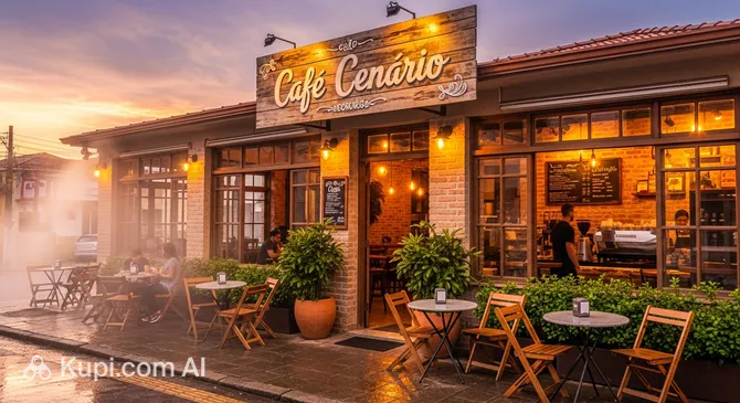 Café Cenário