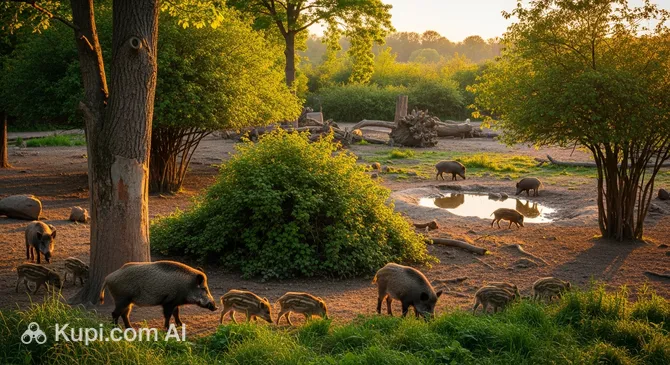 Wild Boar Enclosure