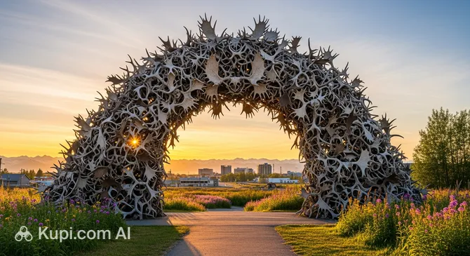 Moose Antler Arch