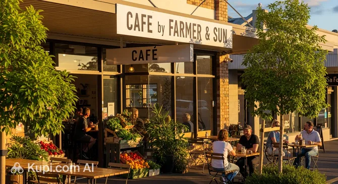 Cafe by Farmer and Sun