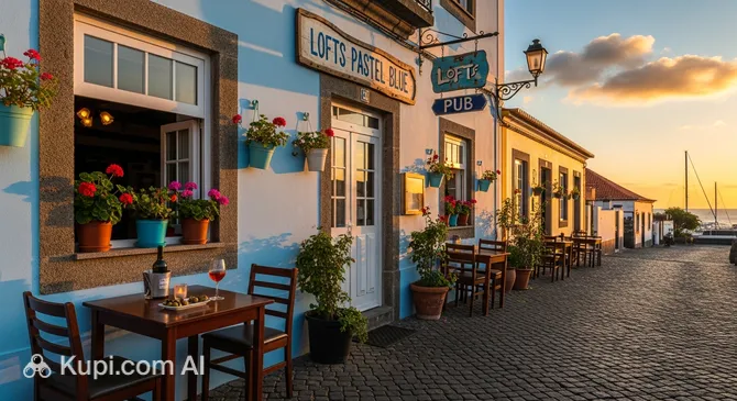 Lofts Pastel Blue Pub