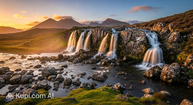 Sligachan Waterfalls
