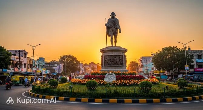 Second Gandhi Statue Circle
