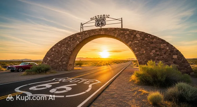 Route 66 Kingman Arch