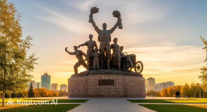 Monument to the Conquerors of Virgin Lands