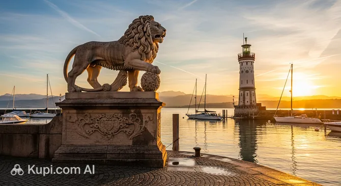 Bavarian Lion of Lindau