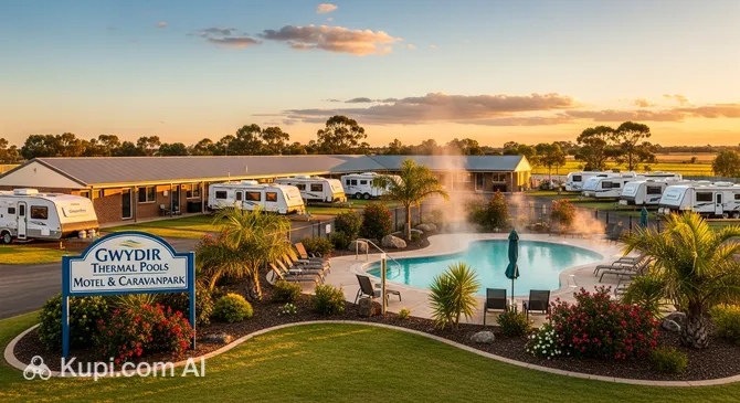 Gwydir Thermal Pools Motel & Caravan Park