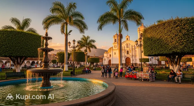 Main Square of Moyobamba