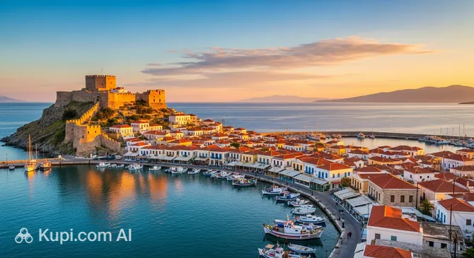 Myrina Beach, Lemnos