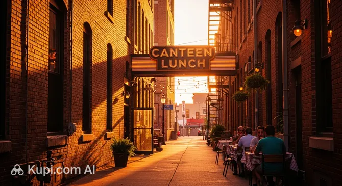 Canteen Lunch in the Alley