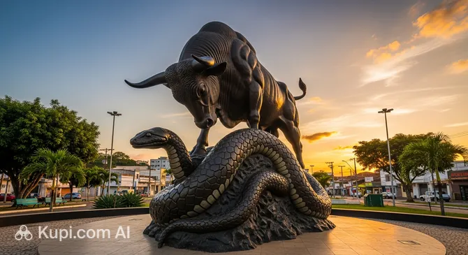Touro e Sucuri Monument