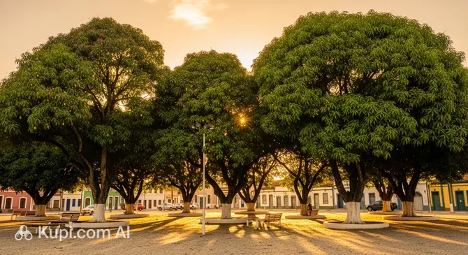 Square of Mango Trees