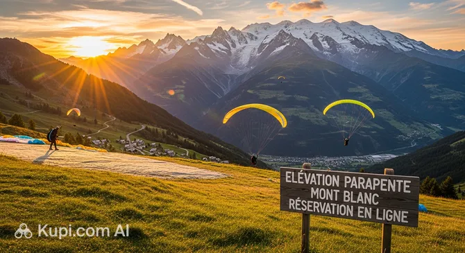Elevation Paragliding Mont Blanc