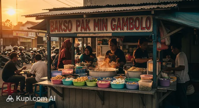 Bakso Pak Min Gambolo