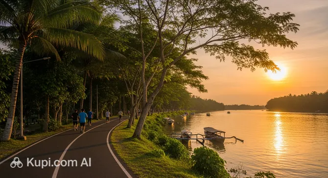Kayan River Jogging Track