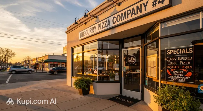 Curry Pizza Bar, Tulare