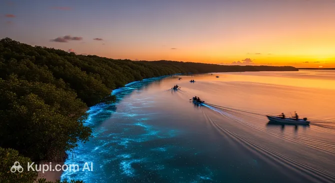Mosquito Bioluminescent Bay