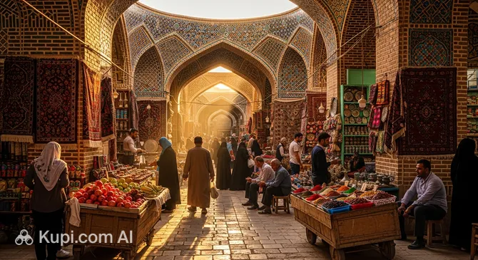 Khan Bazaar of Yazd