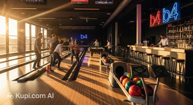 B4 Bowling Billiards Stage Bar