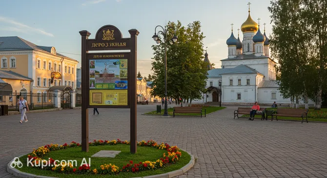 Zero Kilometer of the Golden Ring