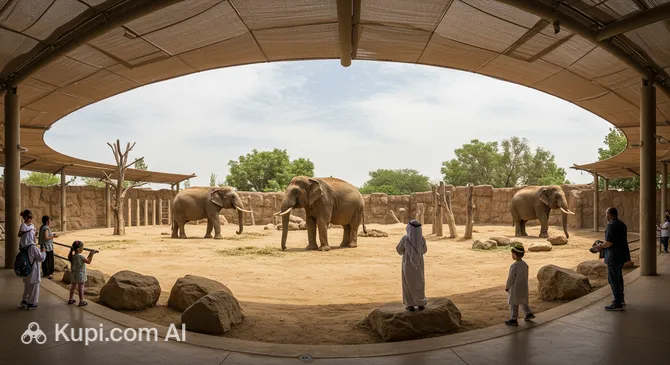 Elephant Zone – Riyadh Zoo