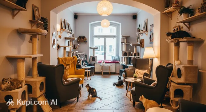 Cat Café Club Poprad