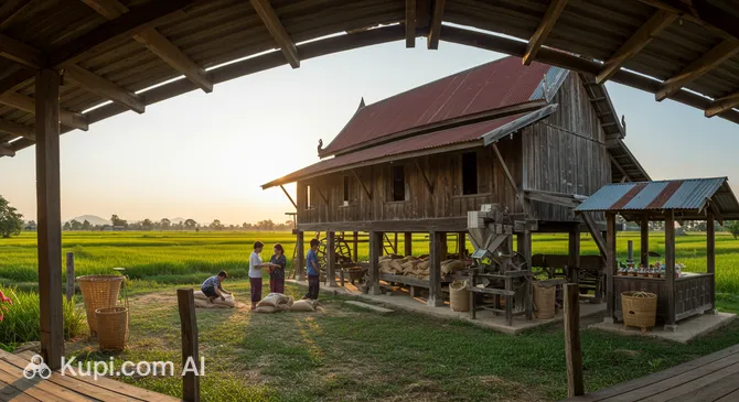 Hub Ho Hin Red Rice Mill