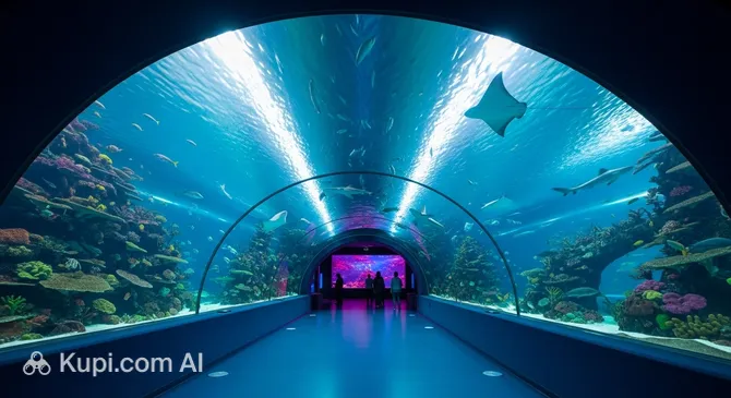 Guppy Center Aquarium