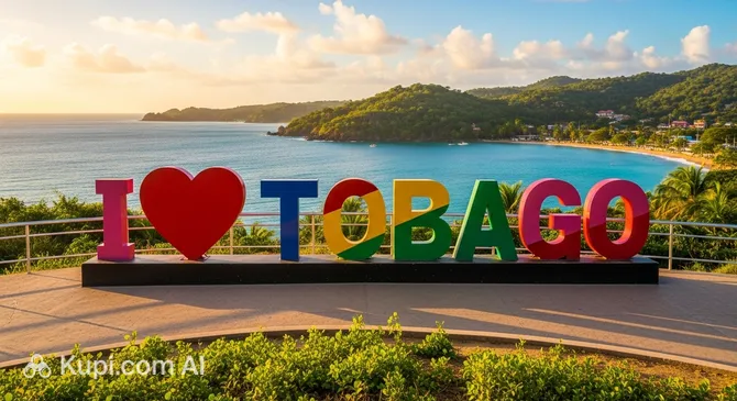 I Love Tobago Sign