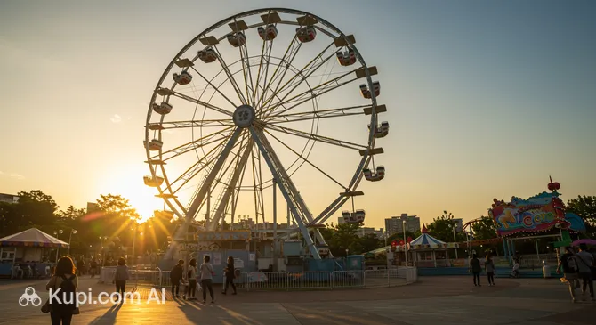 Ferris Wheel at Taipei Children