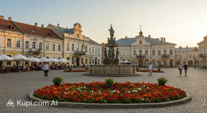 Fountain Square on Vicheva