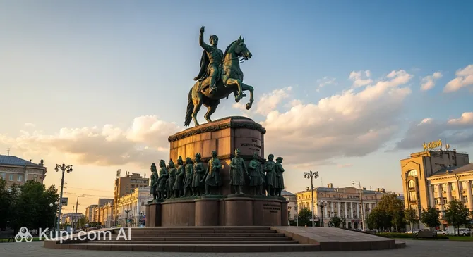 Monument to Petro Konashevych-Sahaidachny