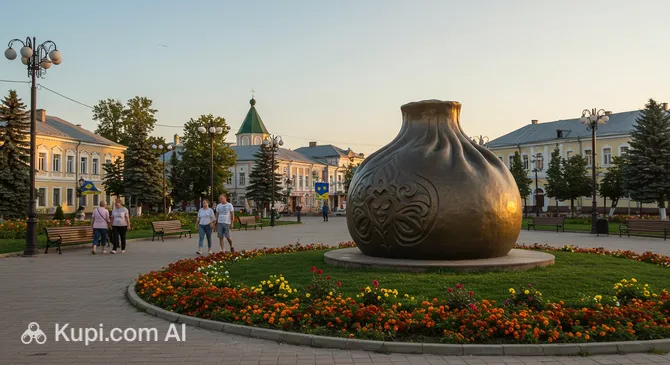 Memorial Sign to the Poltava Galushka