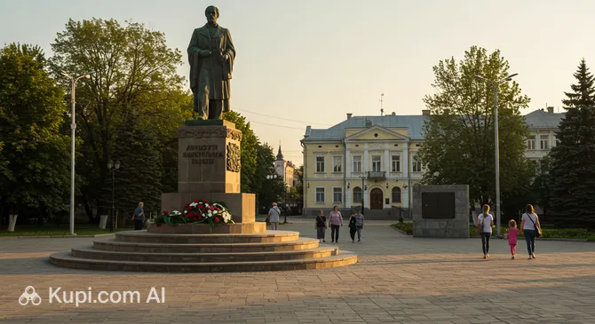 Avgustyn Voloshyn Monument