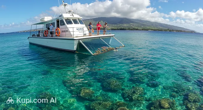 Kona Glassbottom Boat