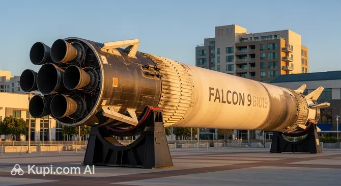 Falcon 9 First Stage B1019