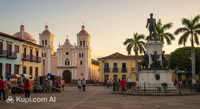 Bolivar Square of Porlamar