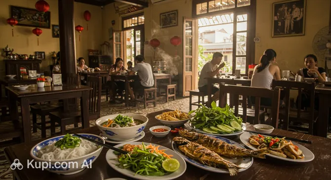 Bun Nuoc Leo with Field Fish, Soc Trang