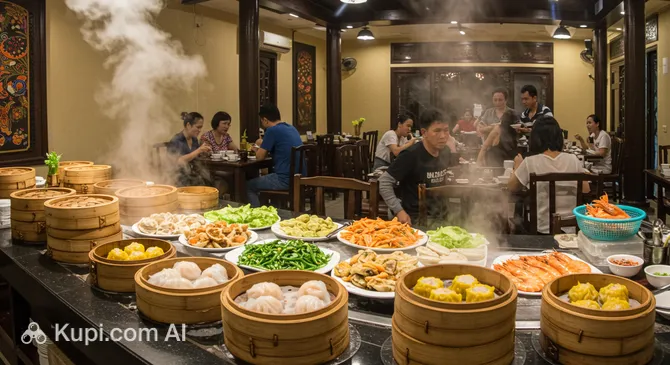 Sun Buffet: Seafood & Dim Sum